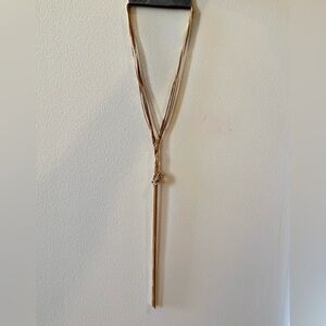 Lariat Necklace - nickel free